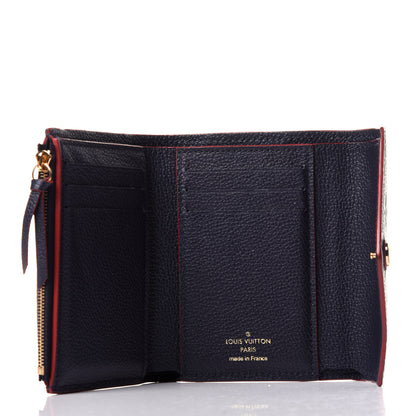 Louis Vuitton Empreinte Victorine Wallet Marine Rouge 5 of 11