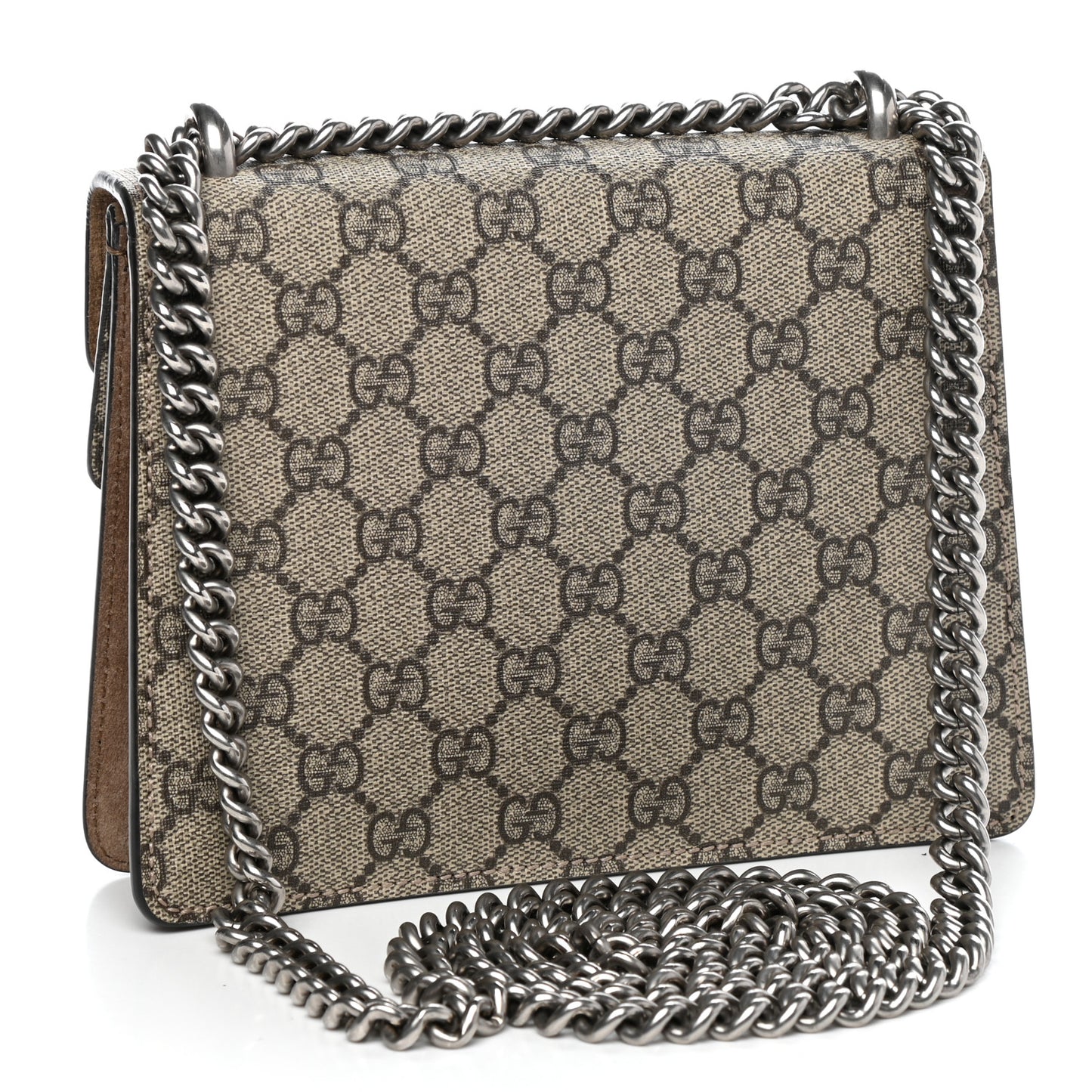GG Supreme Monogram Mini Dionysus Shoulder Bag Taupe