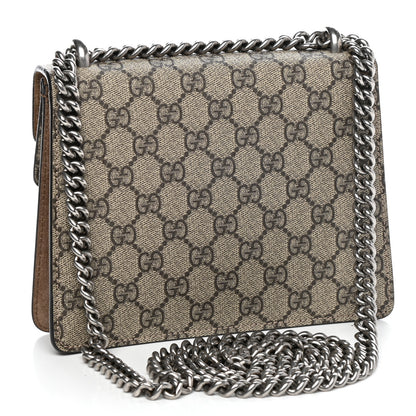Gucci GG Supreme Monogram Mini Dionysus Shoulder Bag Taupe 3 of 11