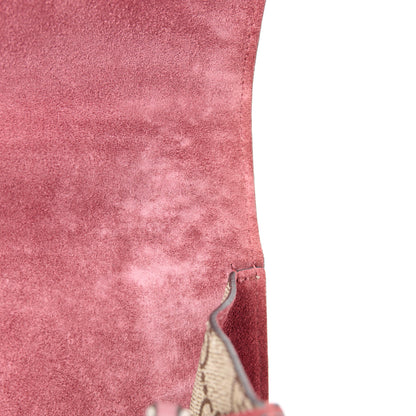 Gucci GG Supreme Monogram Blooms Small Dionysus Shoulder Bag Beige Multicolor Dry Rose 11 of 12