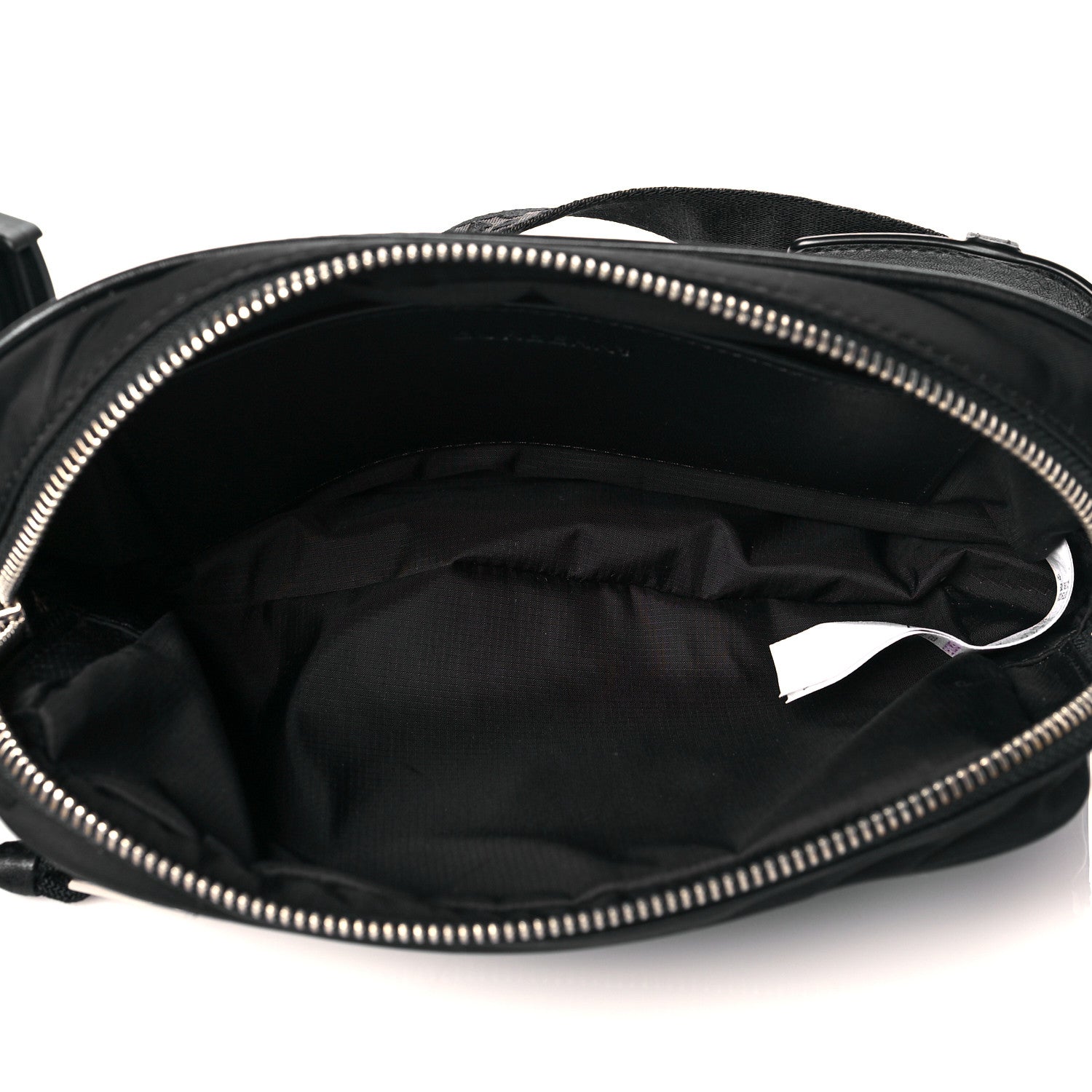 Burberry Econyl Logo Print Bum Bag Black 7 of 11