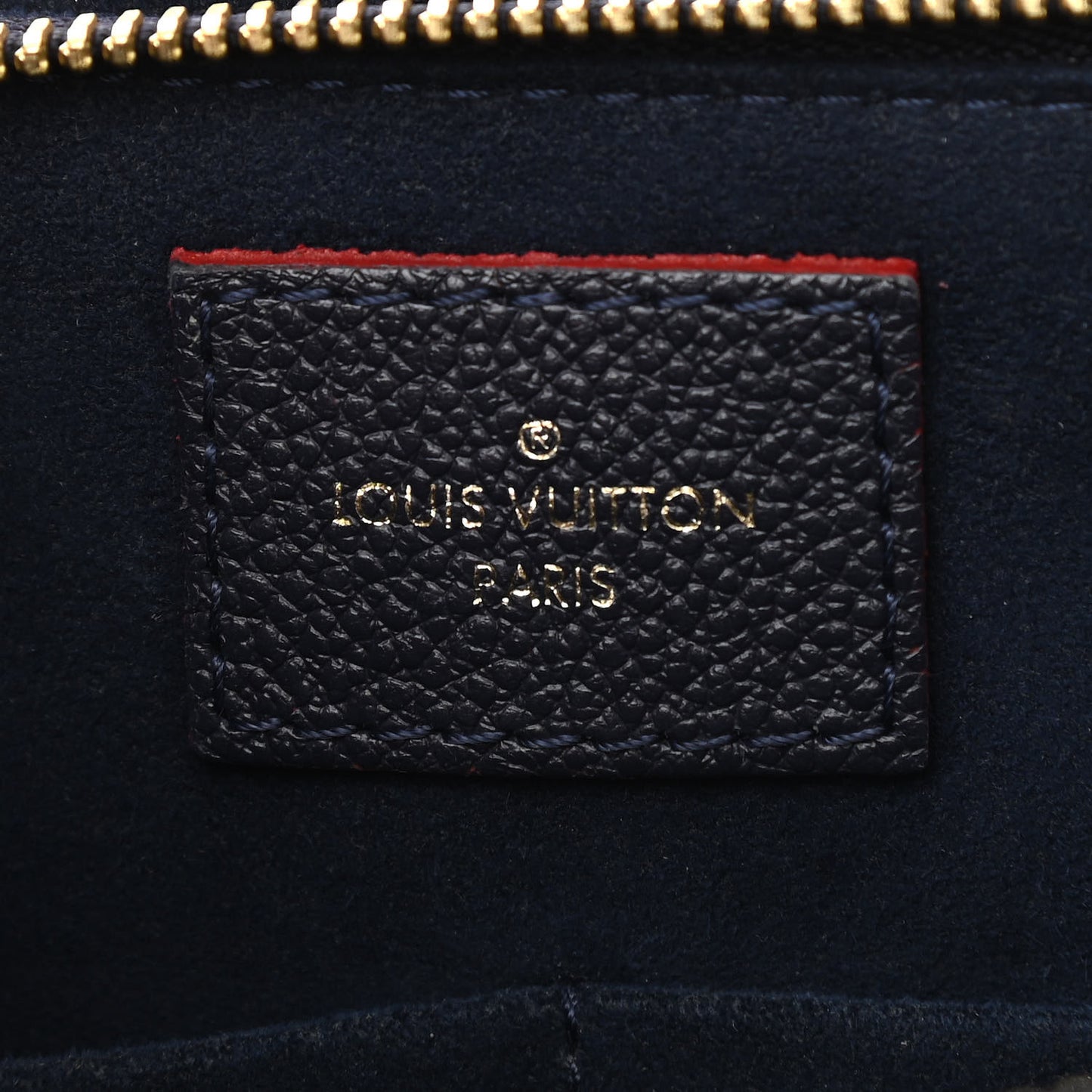 Empreinte Surene MM Marine Rouge