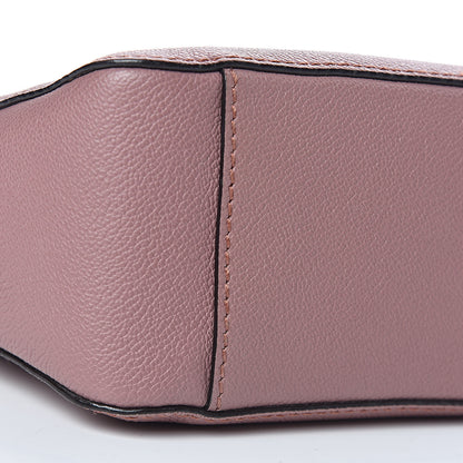 Burberry Soft Grain Calfskin Small Helmsley Crossbody Mauve Pink 5 of 18