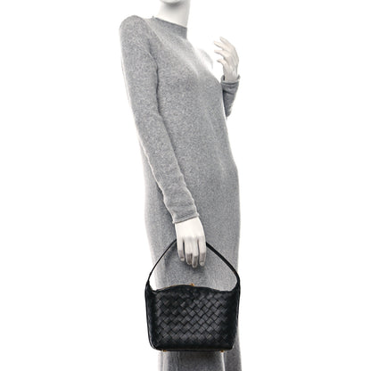 Bottega Veneta Calfskin Nappa Intrecciato Mini Wallace Black 2 of 12