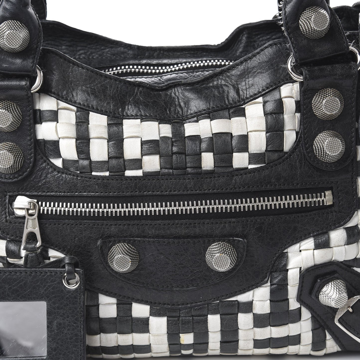 Agneau Lattice Woven Giant 21 City Black