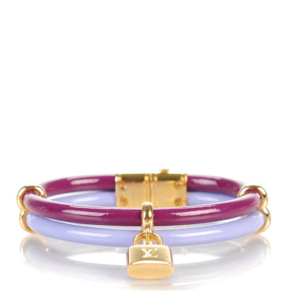 Louis Vuitton Vernis Keep It Twice Bracelet 17 Lilac Amethyste 1 of 4