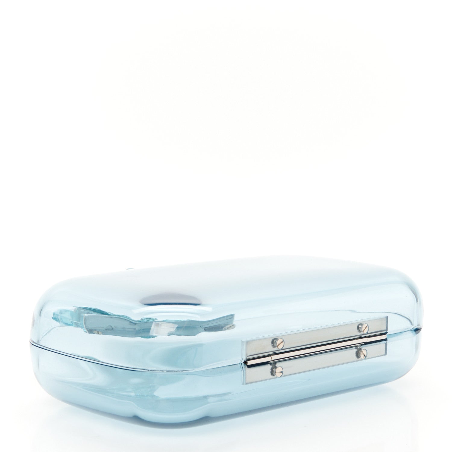 Alexander McQueen Resin Knuckle Clutch Pale Blue 4 of 12