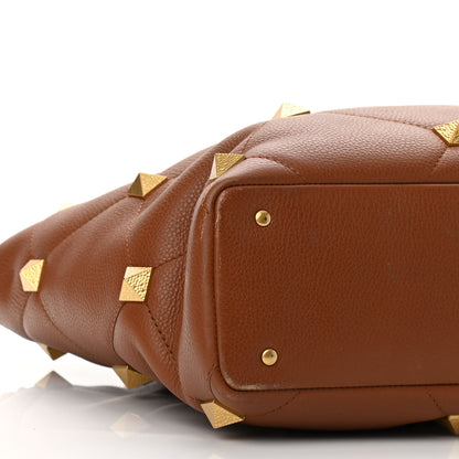 Valentino Garavani Grained Calfskin Large Roman Stud Tote Selleria 8 of 12