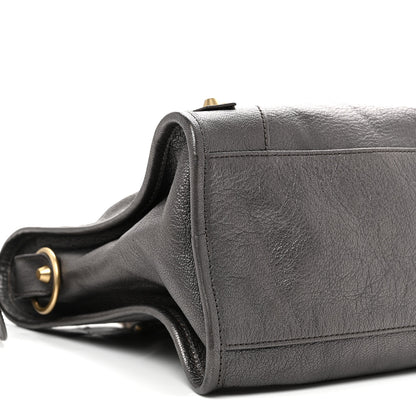 Balenciaga Pearlescent Goatskin Classic Gold Hardware City Bronze 10 of 11