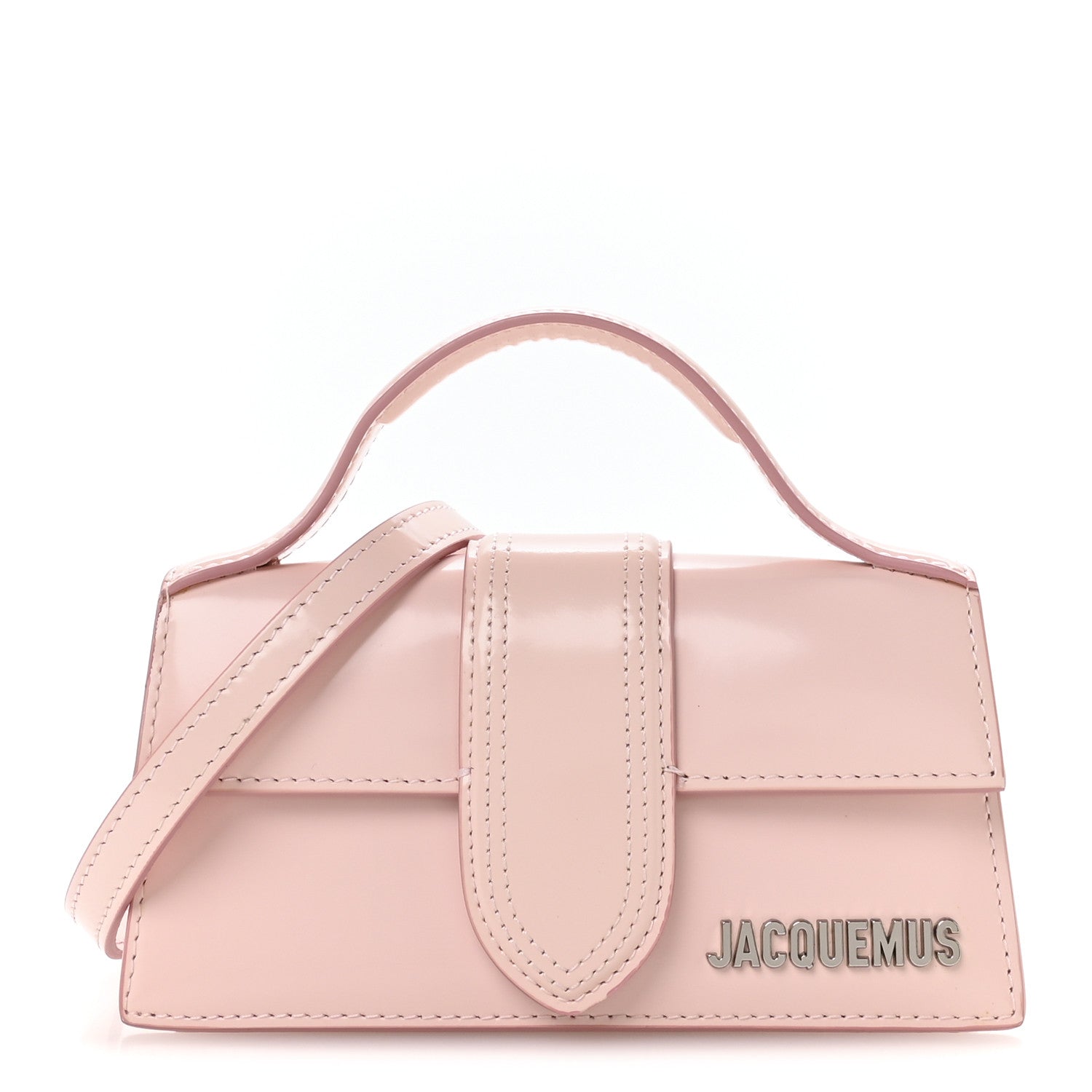 Jacquemus Glazed Calfskin Le Bambino Pale Pink 1 of 10