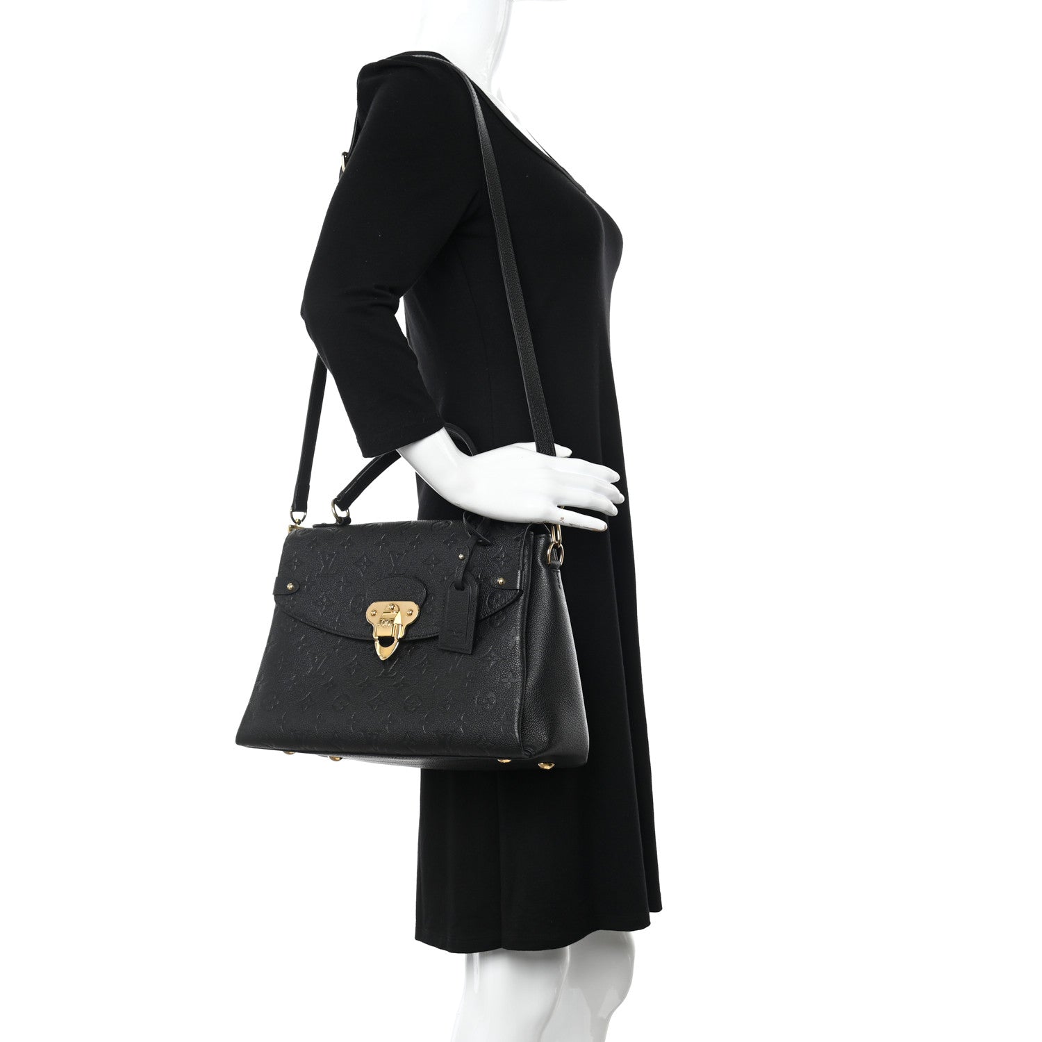 Louis Vuitton Empreinte Georges MM Black 2 of 13