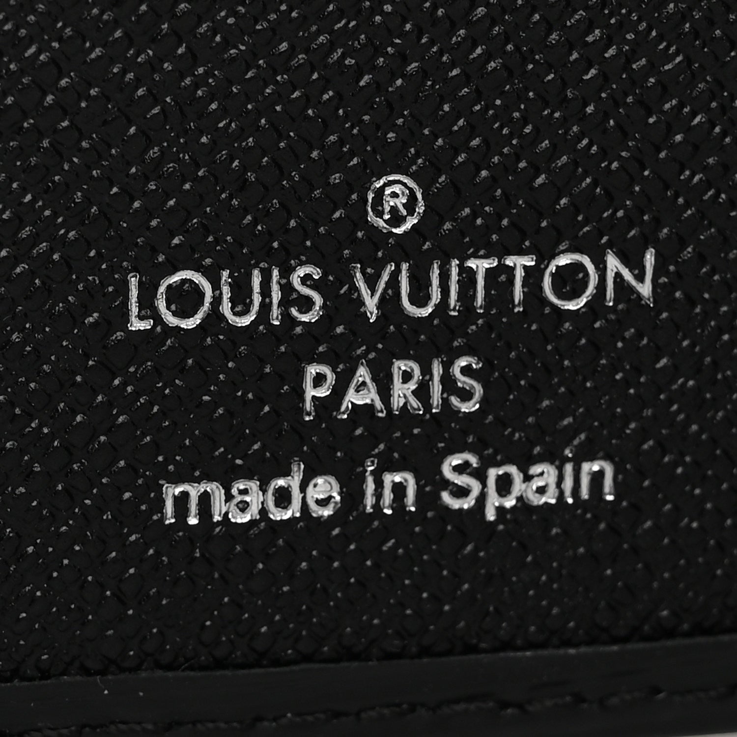 Louis Vuitton Epi Checkbook Organizer Wallet Black 6 of 7