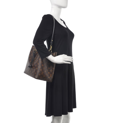Louis Vuitton Monogram Neonoe MM Black 2 of 7