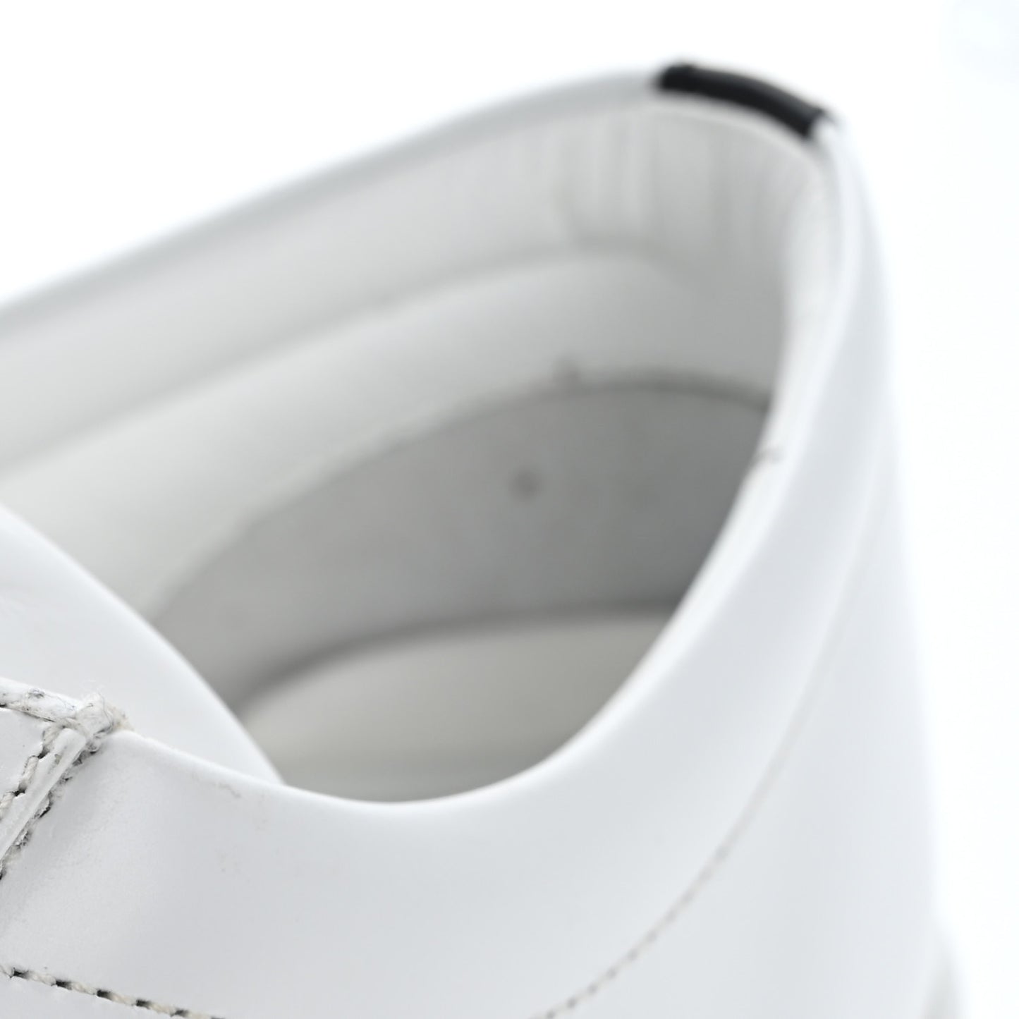 Spazzolato Rois Triangle Logo Mens Low Top  Sneakers 9.5 White Black