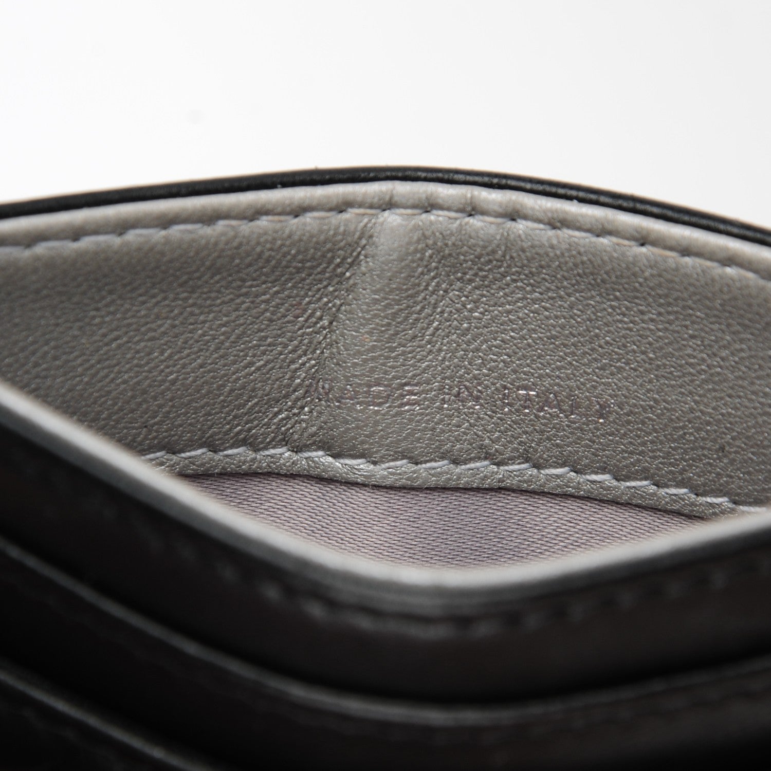 Chanel Lambskin Camellia Embossed Card Holder Black 6 of 8