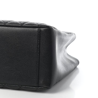 Chanel Caviar Quilted Grand Shopping Tote GST Black 9 of 9