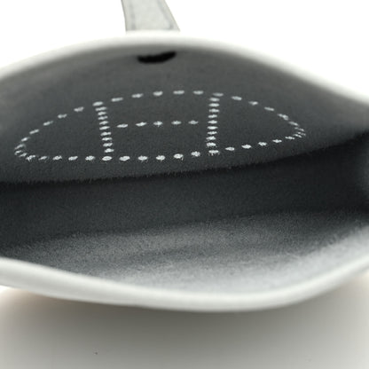 Hermes Taurillon Clemence Amazone Evelyne TPM Bleu Pale Nata 5 of 9