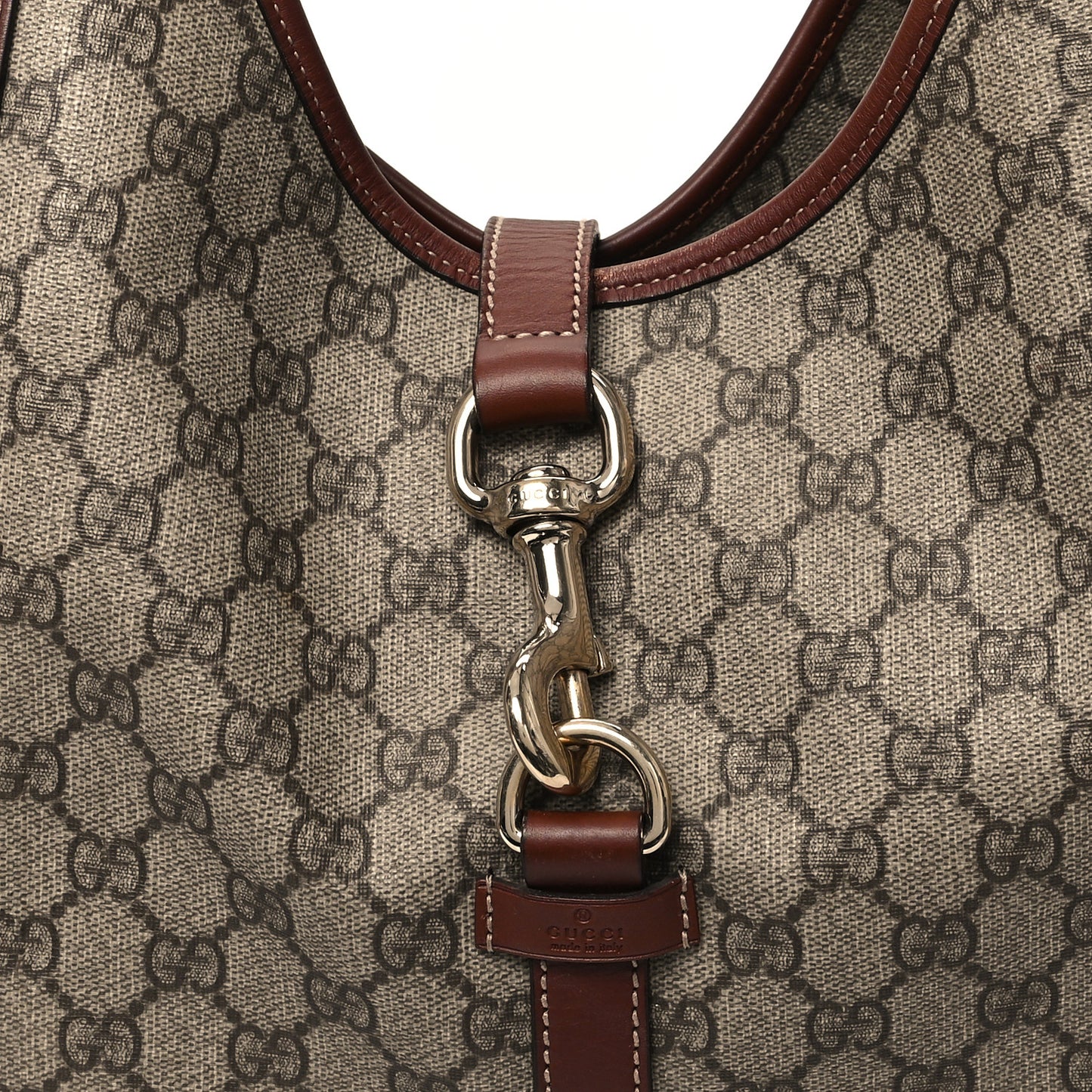 GG Plus Monogram Large Joy Shoulder Bag  Brown