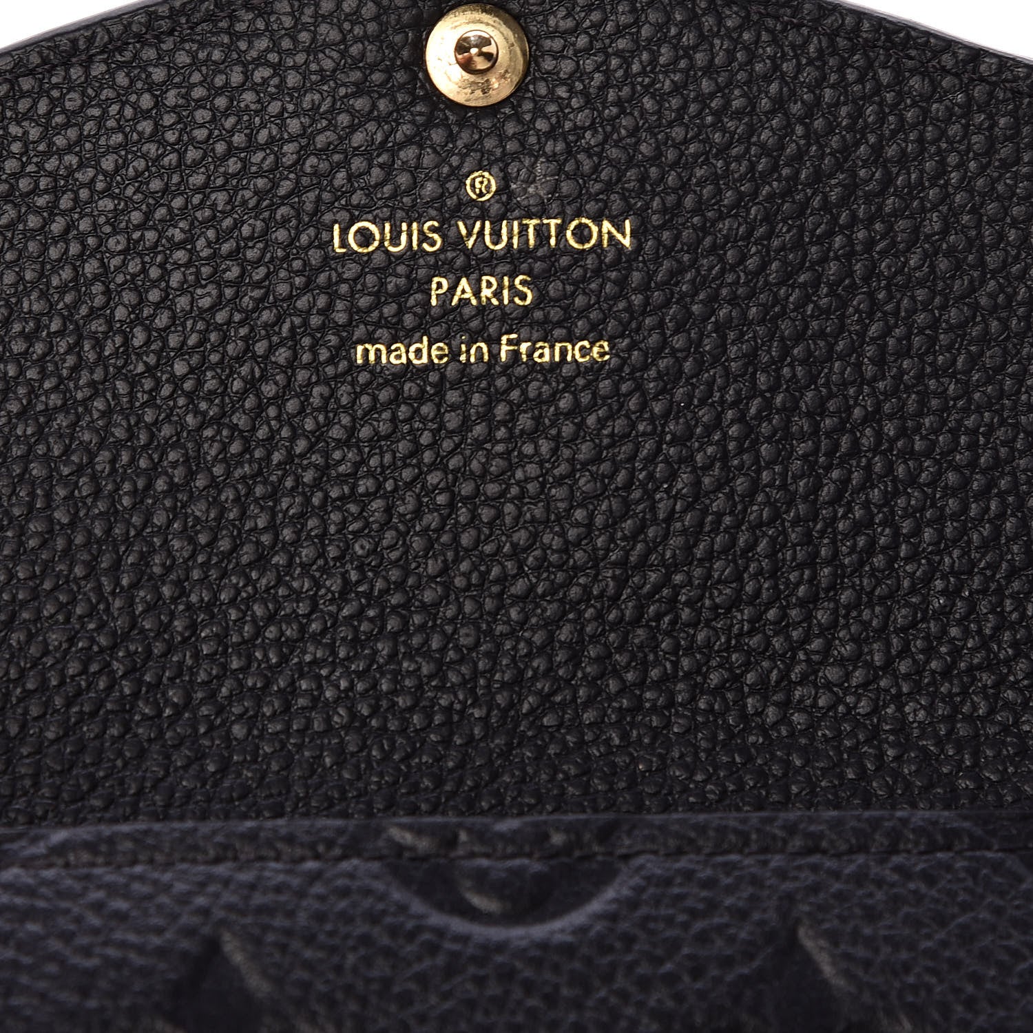 Louis Vuitton Empreinte Key Pouch Black 6 of 8