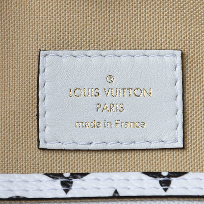 Louis Vuitton Monogram Giant Neverfull MM Kaki 9 of 10