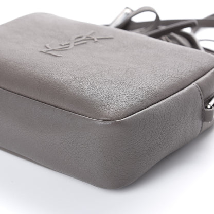 Saint Laurent Lambskin Monogram Small Lou Camera Bag Asphalt 7 of 12
