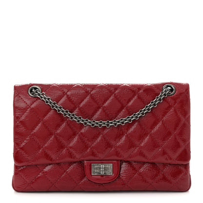 Chanel Patent Quilted 2.55 Reissue 226 Flap Red 1 of 10
