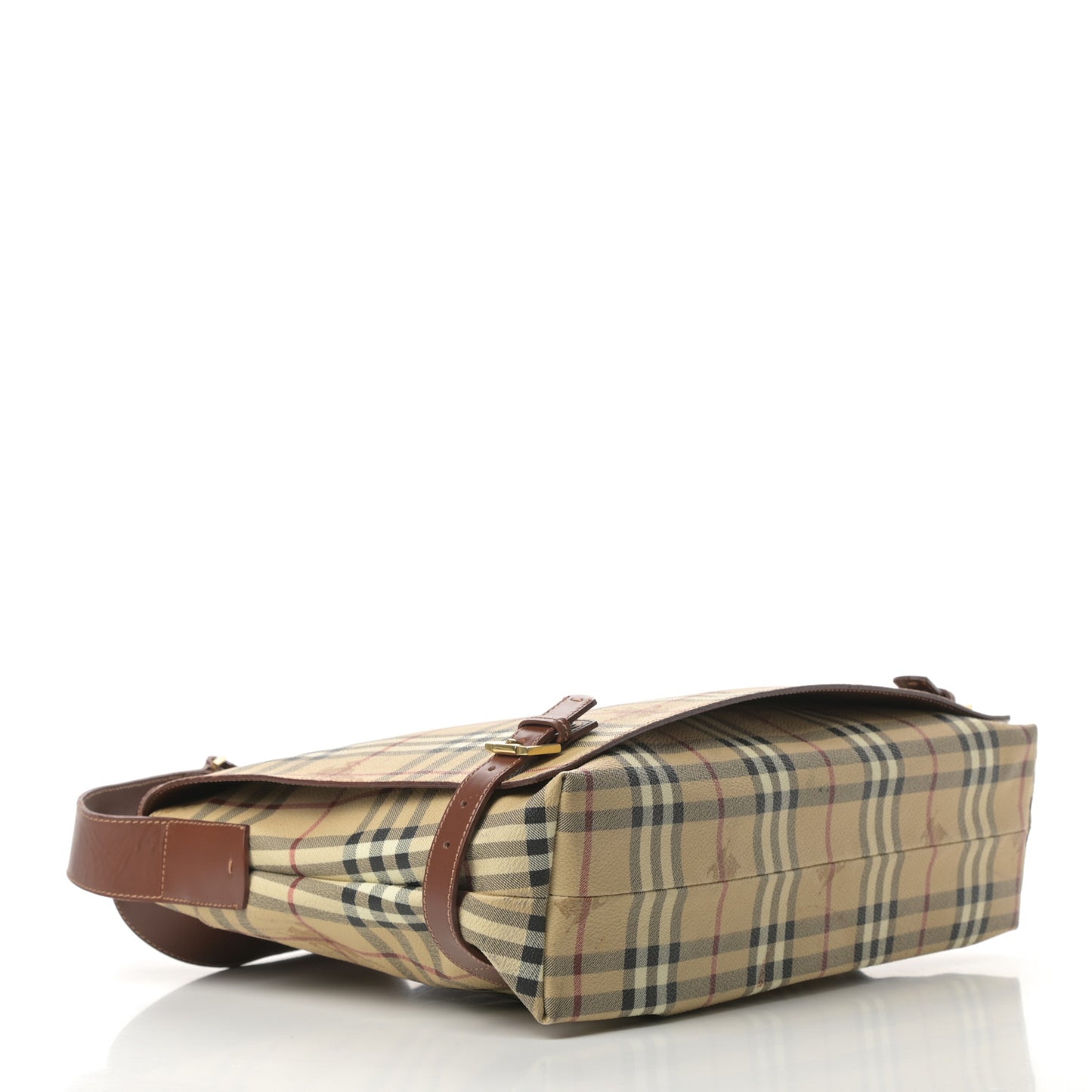 Haymarket Check Messenger Bag Brown