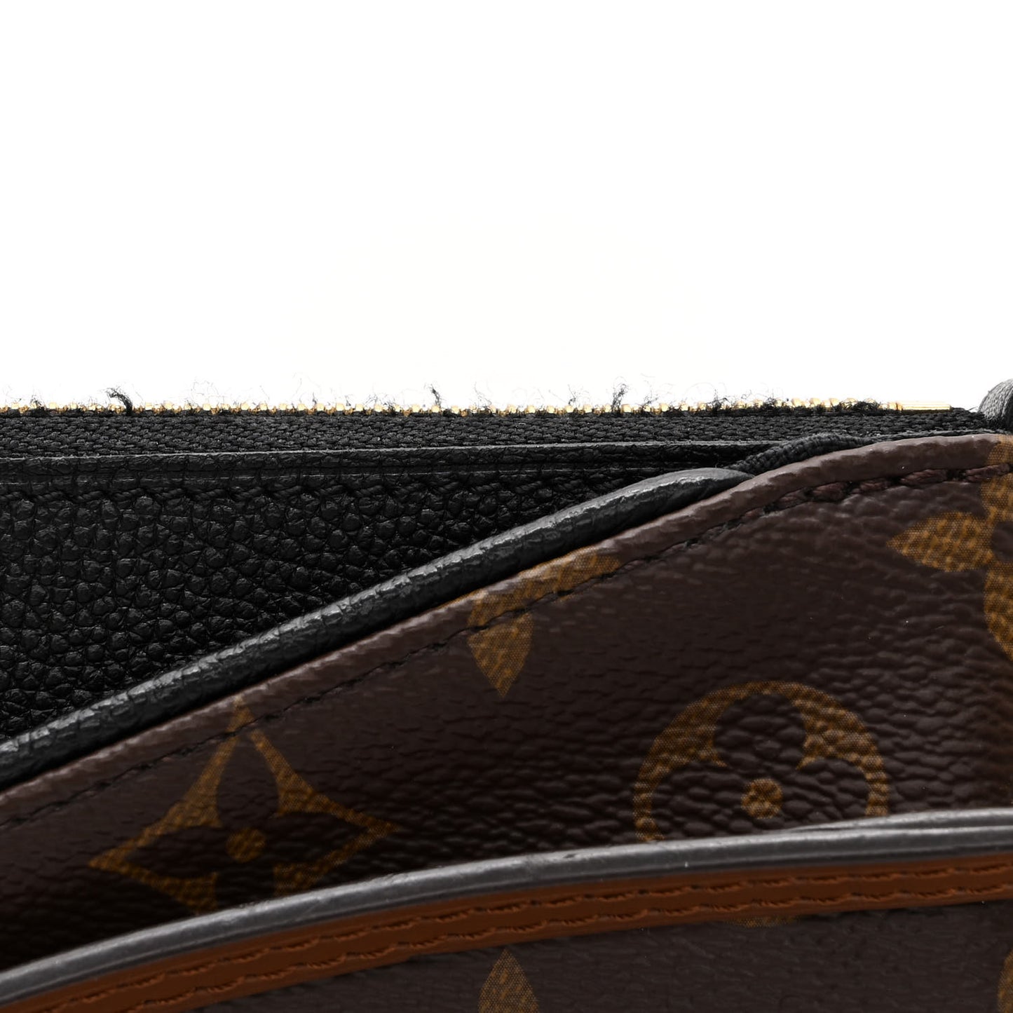 Monogram Pallas Clutch Black