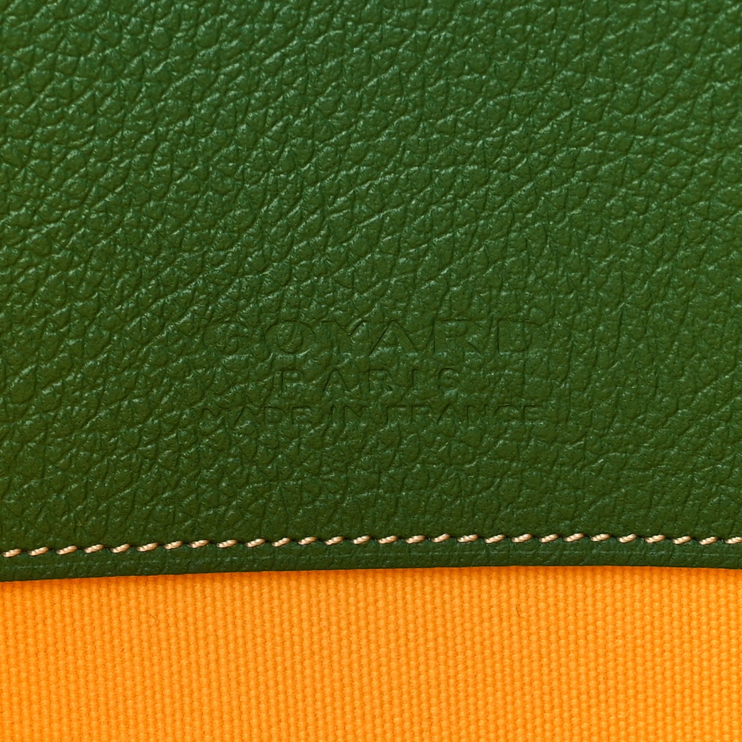 Goyardine Senat Pochette MM Green