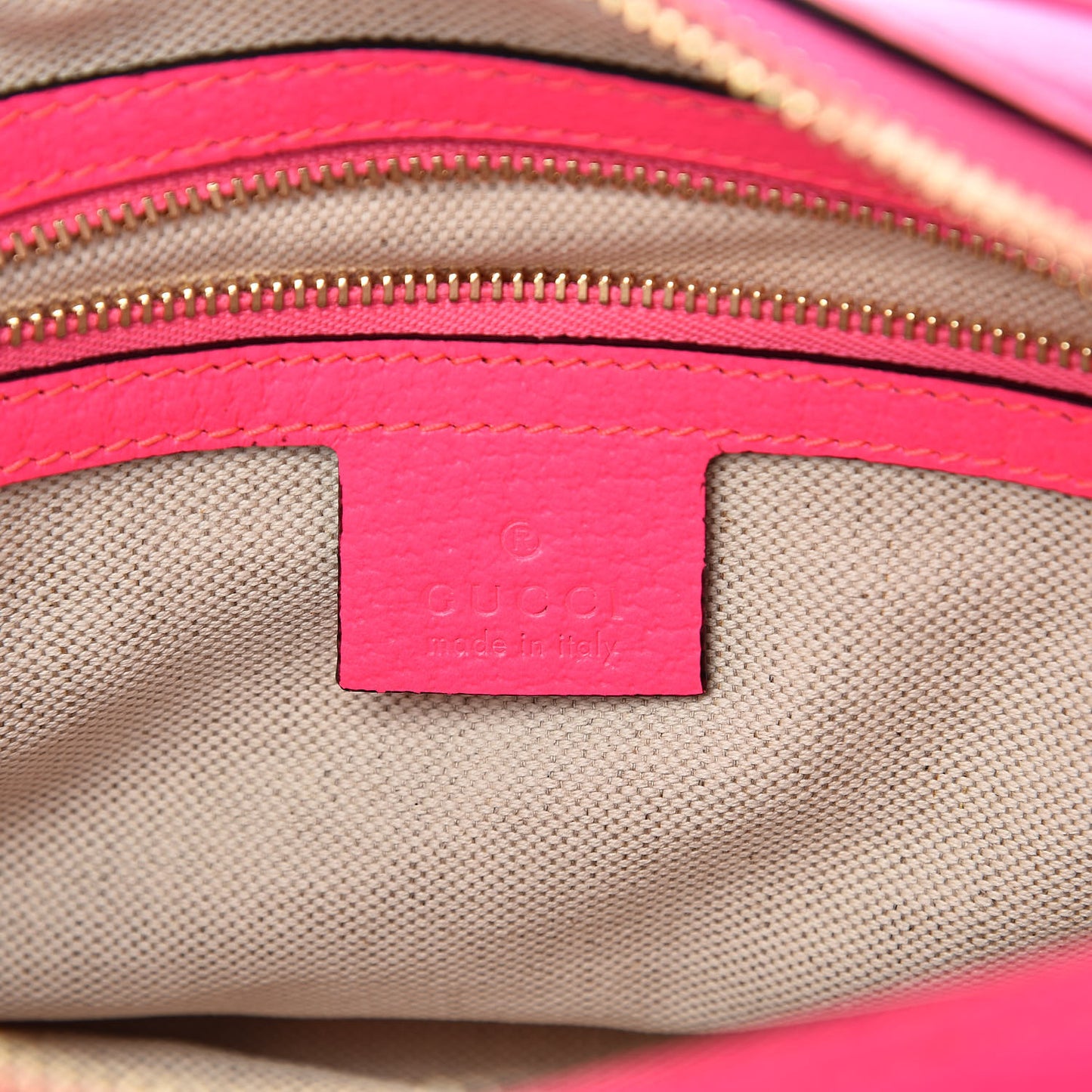 Canvas Flora Floral Shoulder Bag White Fuchsia Fluo