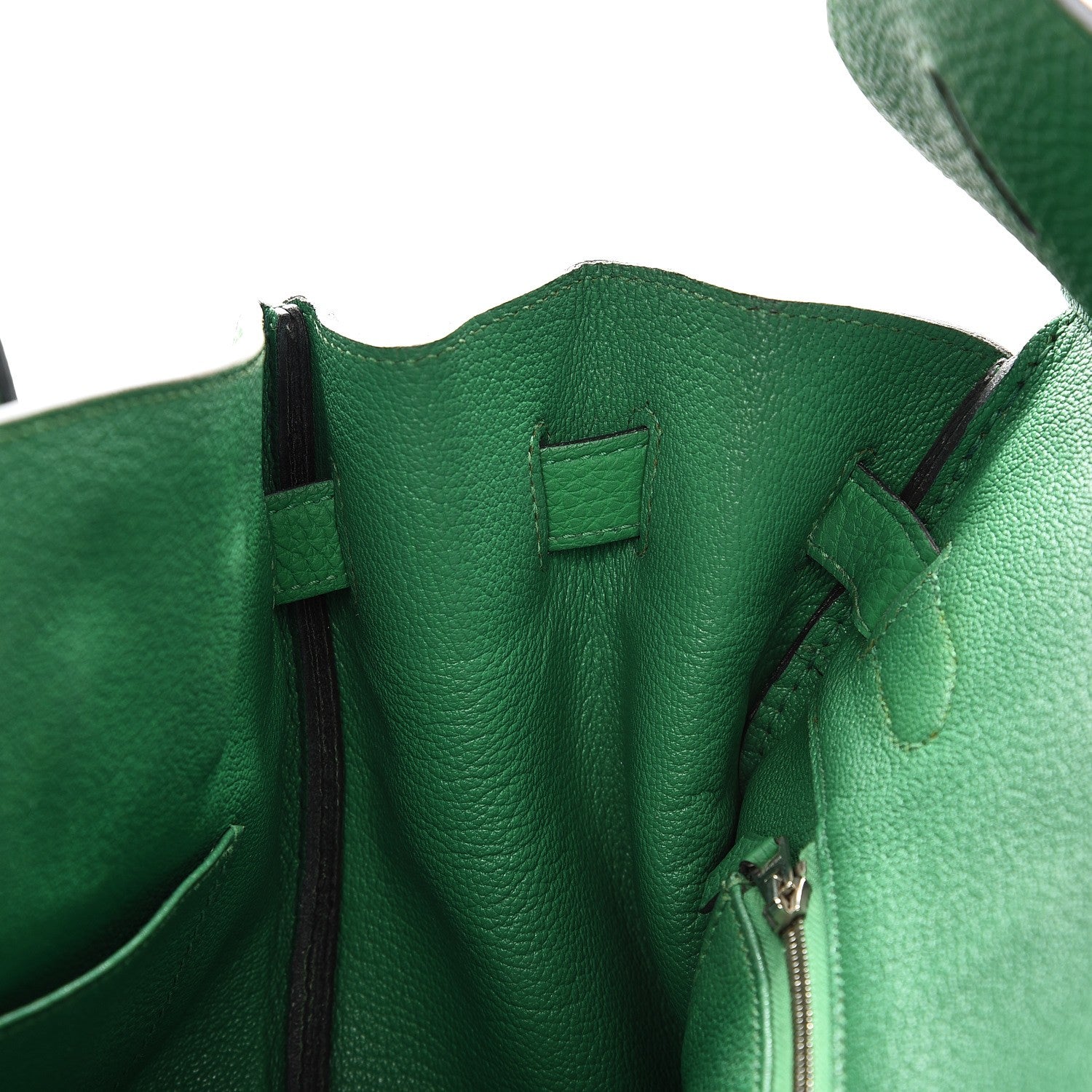Hermes Togo Birkin 35 Bambou 12 of 39