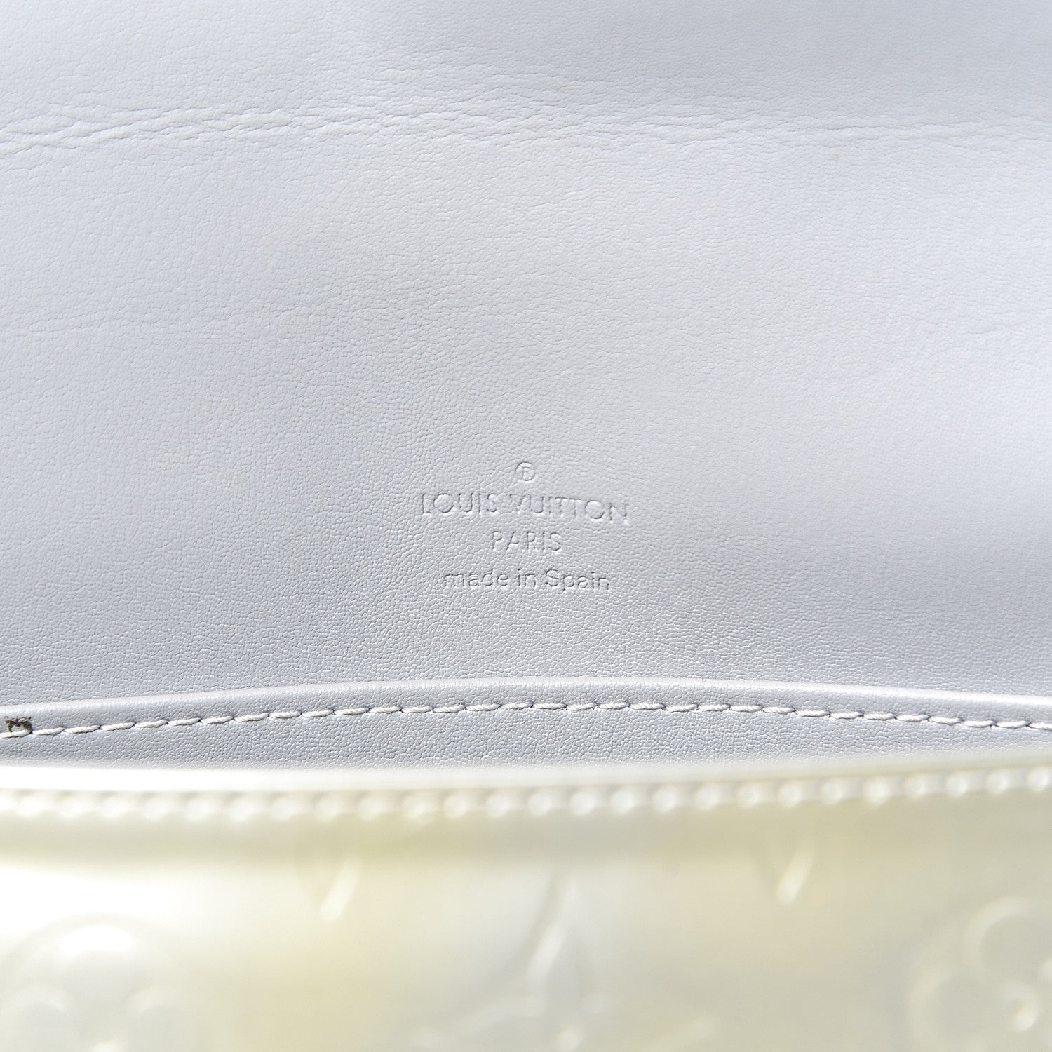 Louis Vuitton Vernis Thompson Street Silver 6 of 12