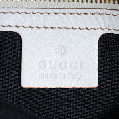 Gucci Leather Capri Large Bowler White 6 of 8