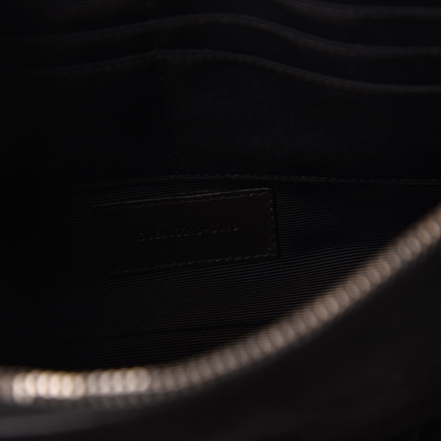 Saint Laurent Suede Calfskin Small Fringe Crossbody Bag Black 9 of 10