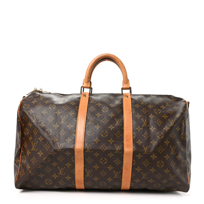Louis Vuitton Monogram Keepall Bandouliere 50 1 of 12