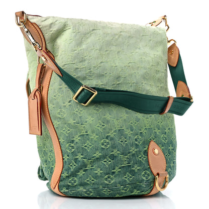 Louis Vuitton Denim Sunburst PM Messenger Vert 2 of 15