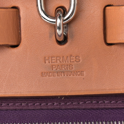 Hermes Vache Hunter Toile Herbag Zip 31 PM Tosca 6 of 12