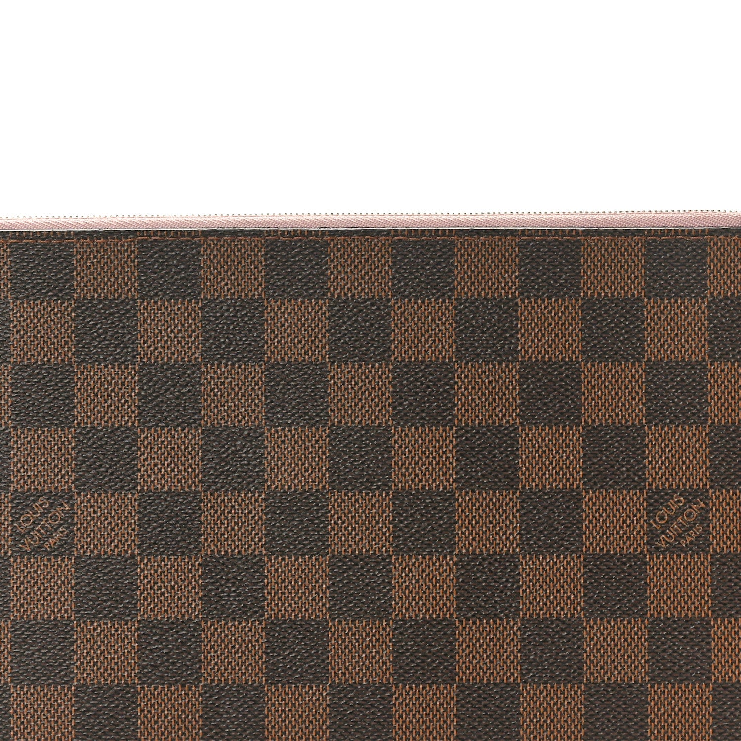 Louis Vuitton Damier Ebene Neverfull MM GM Pochette Rose Ballerine 7 of 7