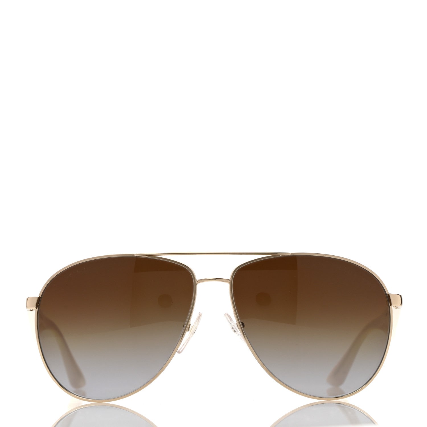 Prada Gradient Aviator Sunglasses SPR53Q White 2 of 8