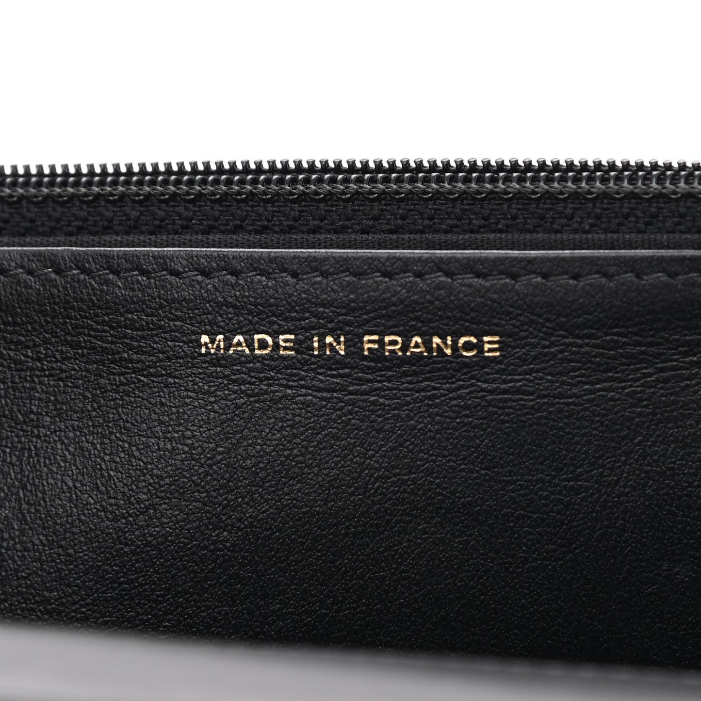 Caviar Quilted Vintage Mademoiselle Wallet On Chain WOC Black