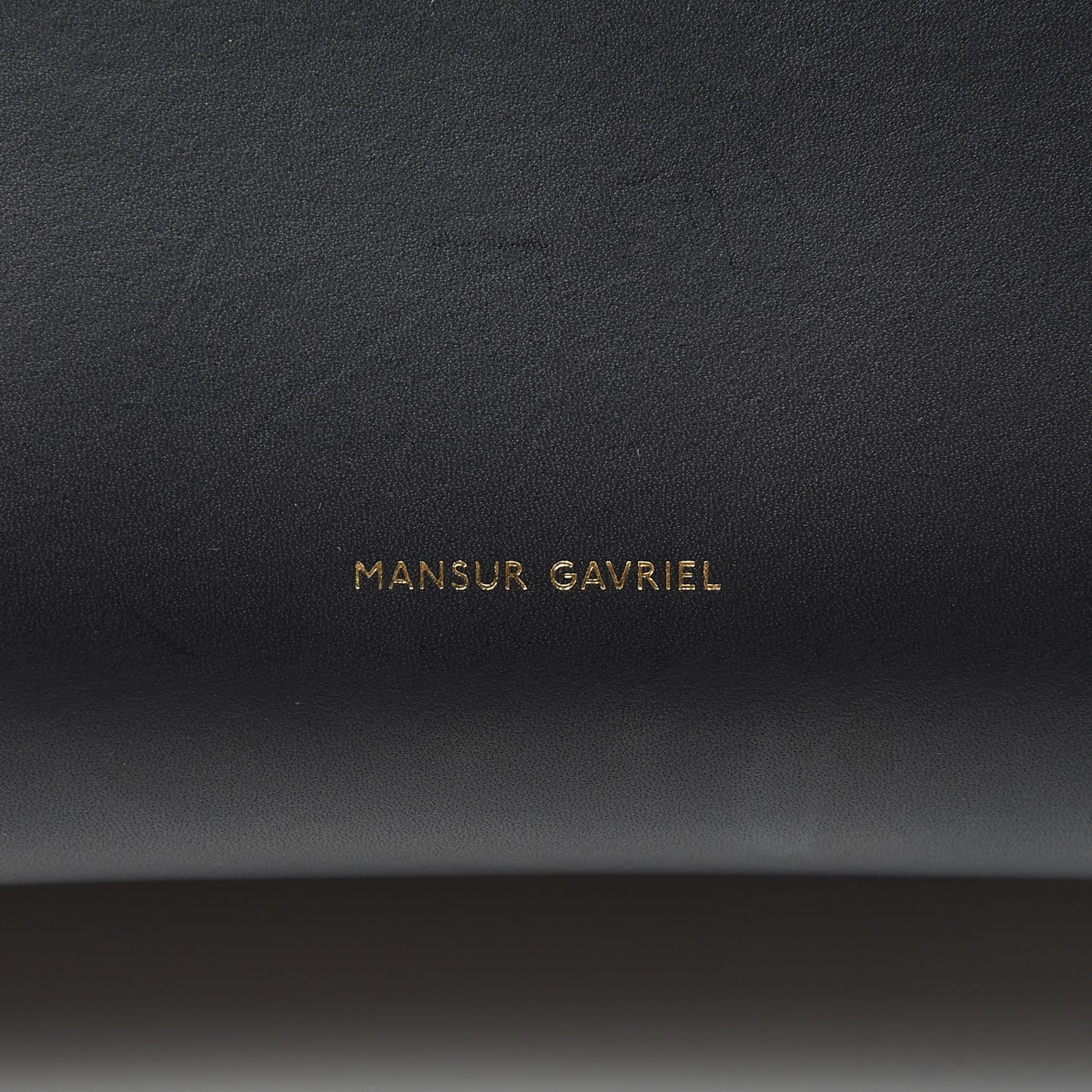 Vegetable Tanned Calfskin Sun Bag Black