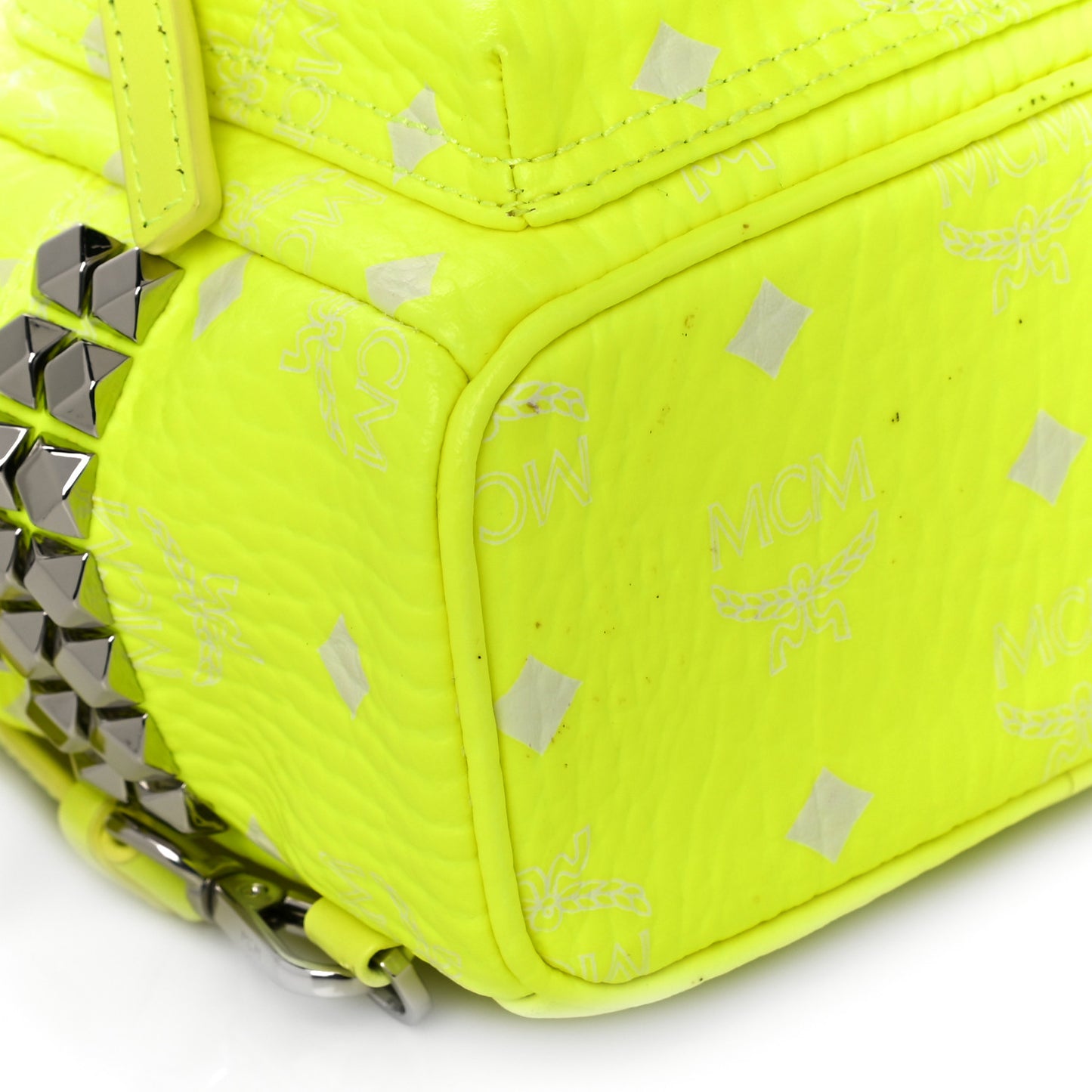 Visetos Side Stud X-Mini Stark Bebe Boo Backpack Neon Yellow