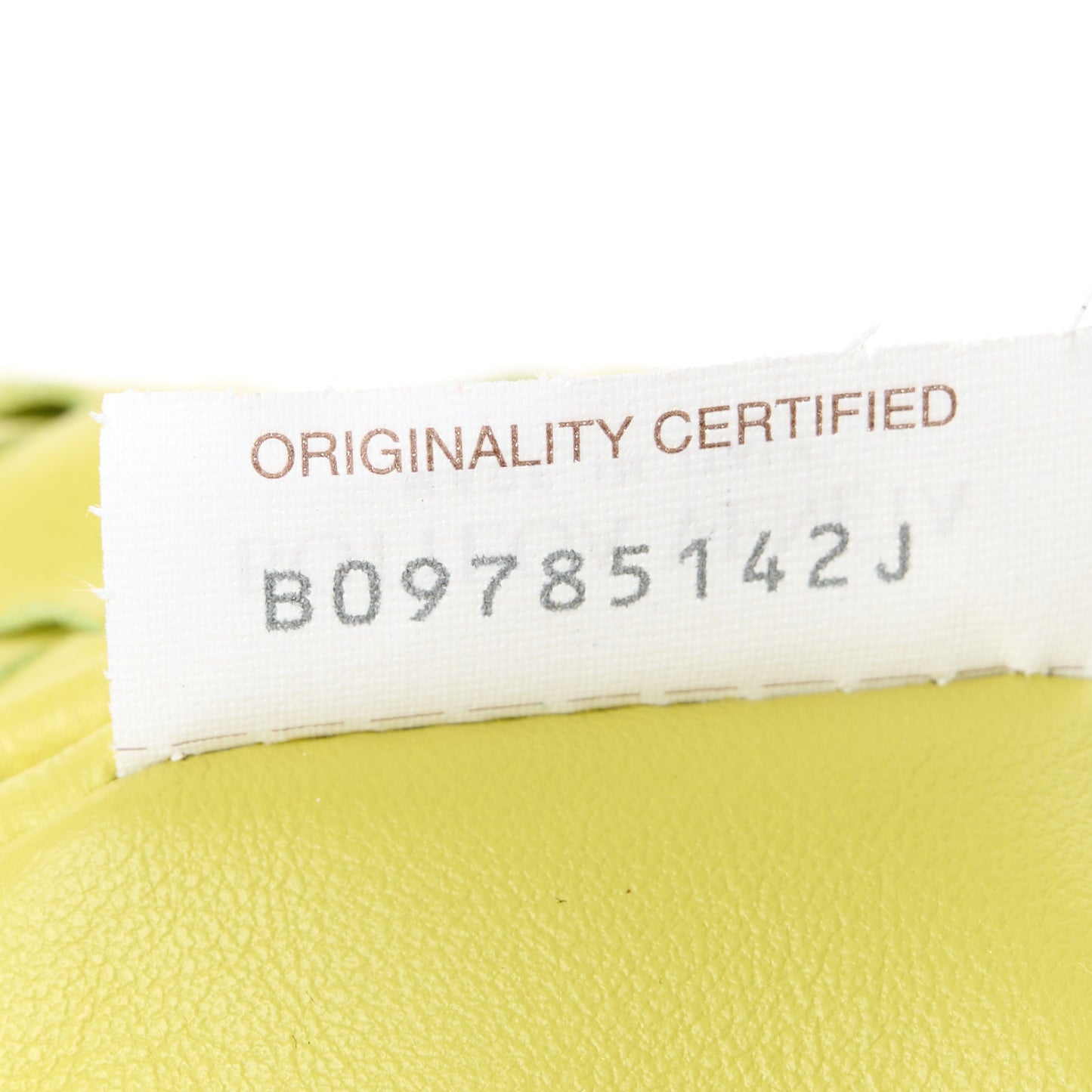 BOTTEGA VENETA Nappa Intrecciato Mini Jodie Kiwi