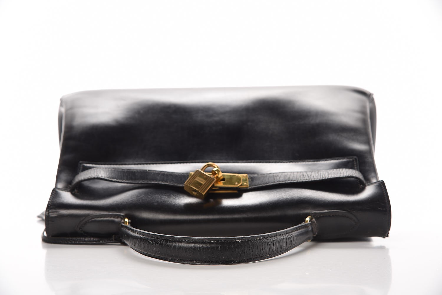 Hermes Box Kelly Retourne 32 Black 33 of 36