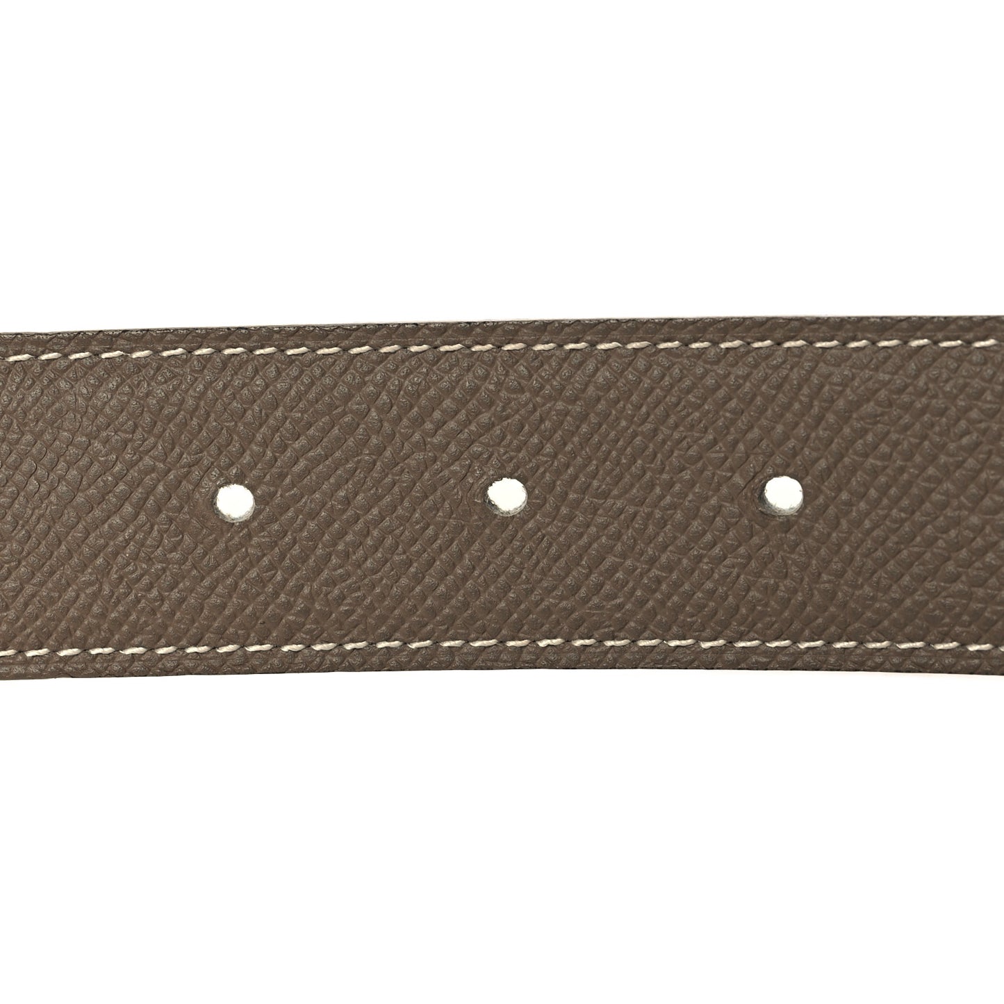 Swift Epsom 32mm H Belt 85 34 White Etoupe