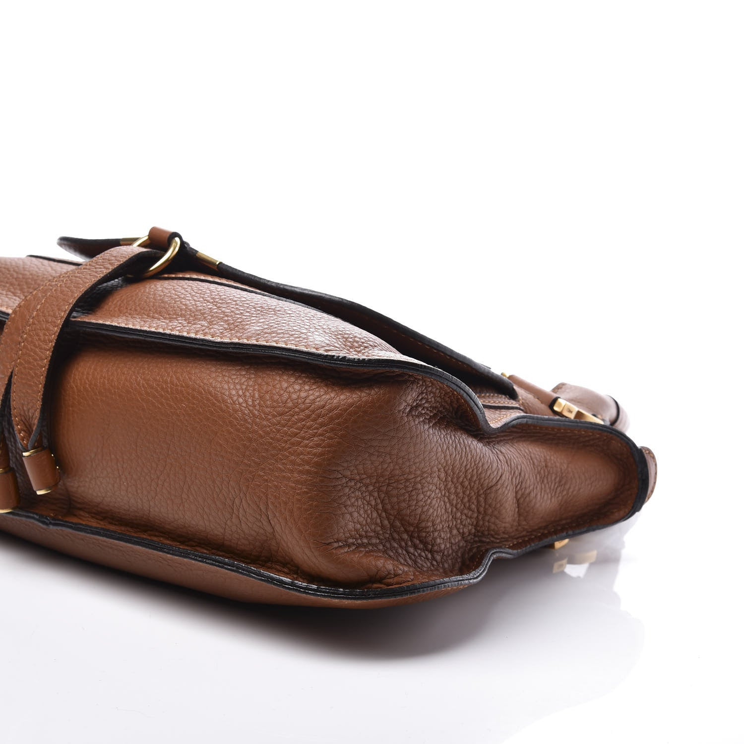 Chloe Calfskin Small Marcie Satchel Tan 6 of 10