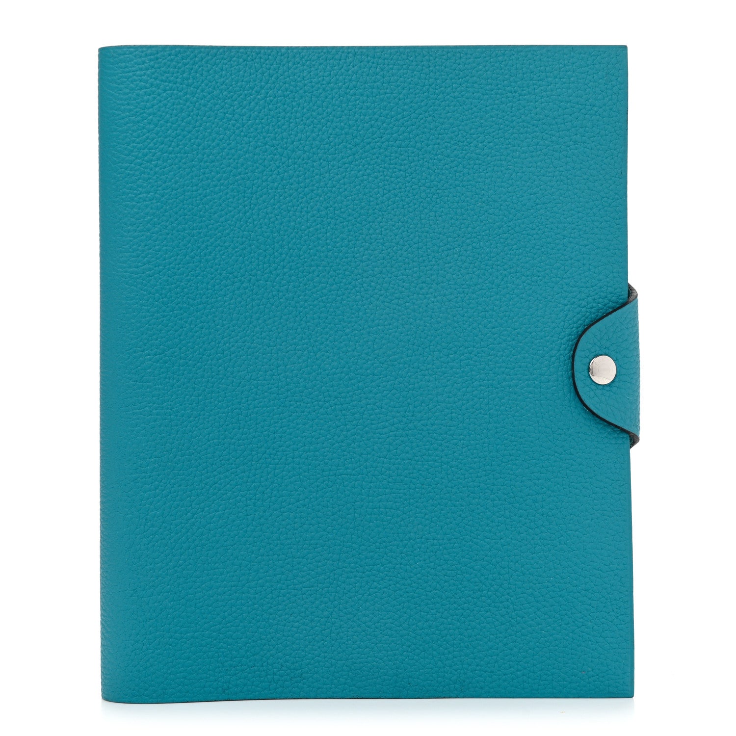 Hermes Togo Ulysse MM Notebook Cover Turquoise 1 of 8