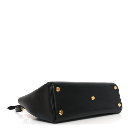 Balenciaga Smooth Calfskin Small Bel Air Carry All Bag Black 4 of 10
