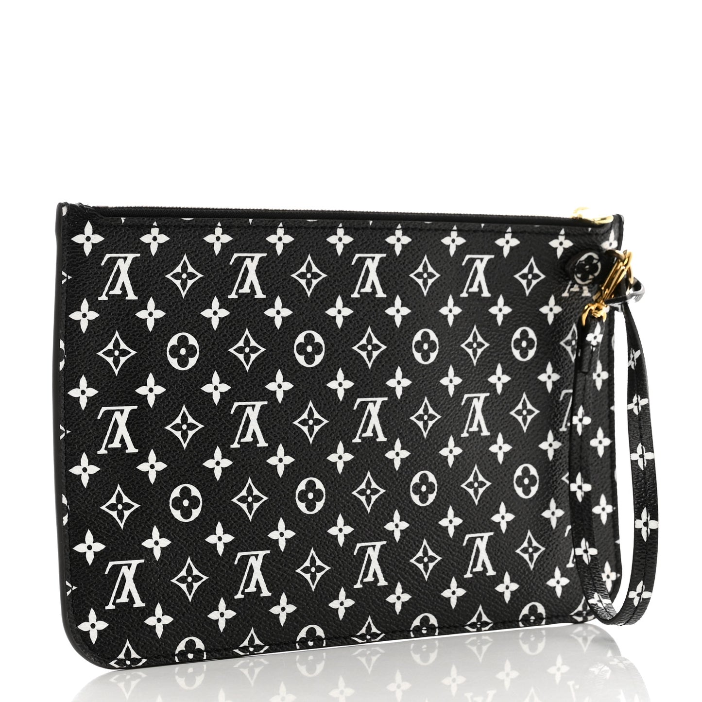 Monogram Giant Jungle Neverfull MM GM Pochette Black