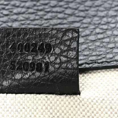 Gucci Pebbled Calfskin Small Dionysus Shoulder Bag Black 8 of 10